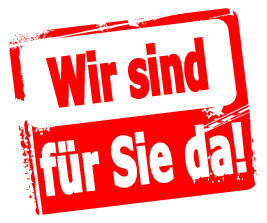 Ein roter Stempel mit der Aufschrift 