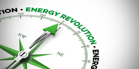 Ein Kompass zeigt auf die Beschriftung 