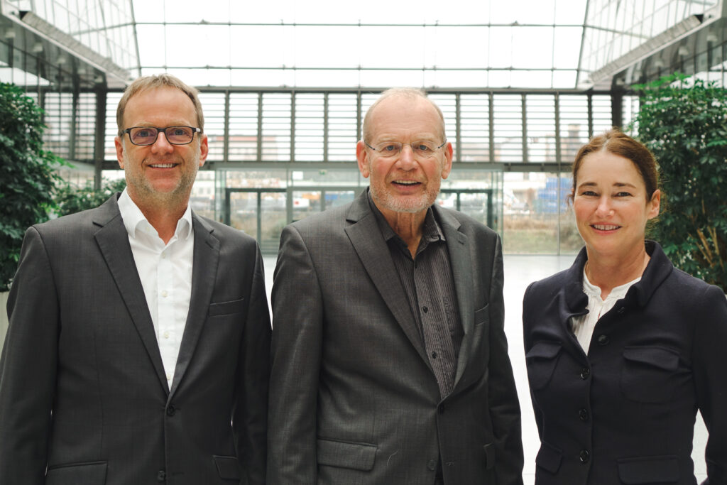 Von links: Steffen Lindemann, Dr. Gerhard Valentin, Nicola Rosenkranz (Abb. © Valentin Software)