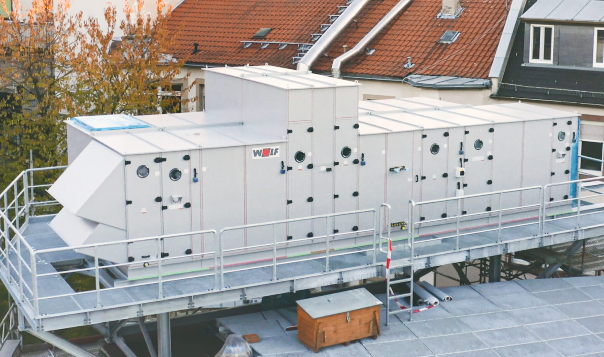 Wolf: Lüftungsanlage für Eventhaus - cci Dialog GmbH