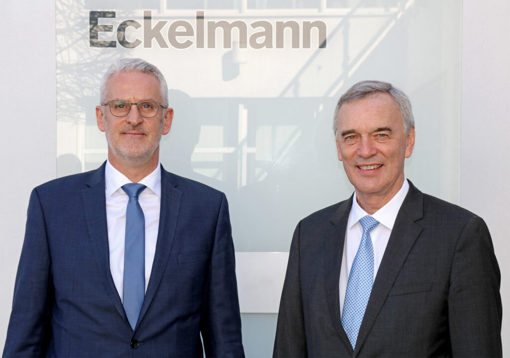 Von links: Volker Kugel und Peter Frankenbach (Abb. © Eckelmann AG)