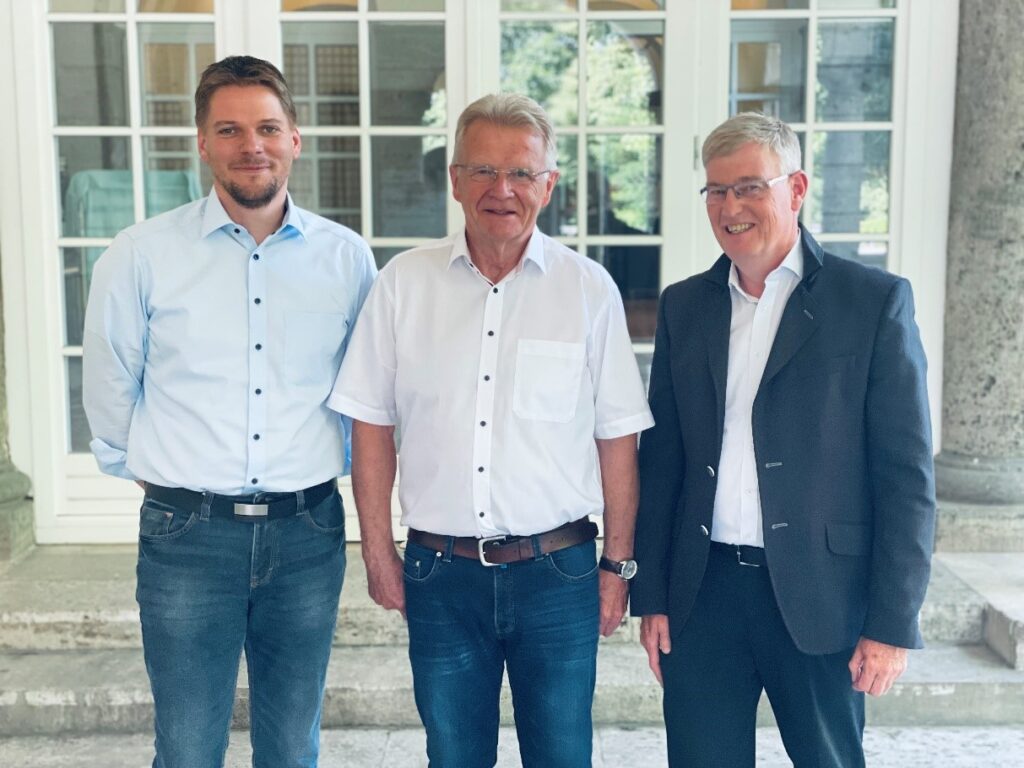 Der neue Vorstand des BVF (von links): Andreas Piephans, Ulrich Stahl und Michael Muerköster. (Abb. © BVF)