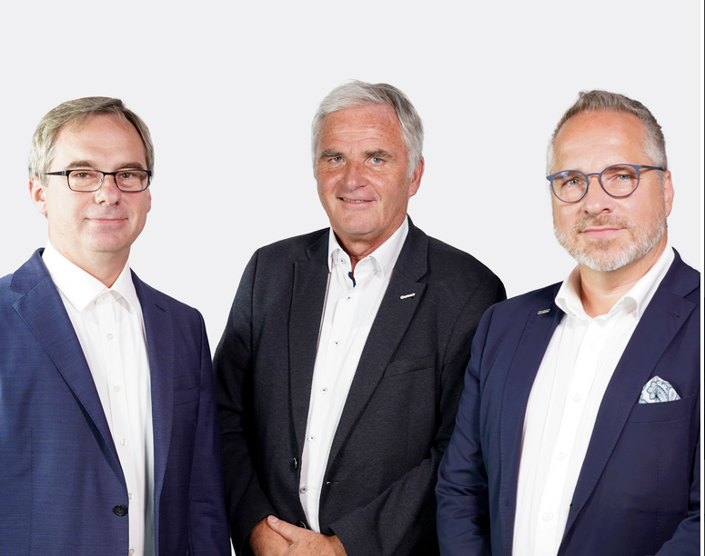 Von links: Dr. Martin Schotten, Kurt Maurer, Roland Kasper (Abb. © Menerga)