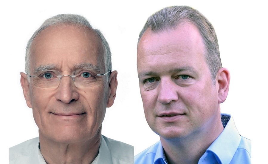 Jürgen Hardkop (links) und André Höhne vom Arbeitskreis Maschinen- und Elektrotechnik staatlicher und kommunaler Verwaltungen (Abb. © AMEV)