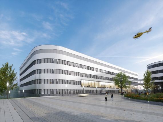 Die Modernisierung und Neugestaltung der TGA des Koblenzer Bundeswehr-Zentralkrankenhauses stellen wesentliche Aspekte des Projekts dar. (Abb. © wörner traxler richter planungsgesellschaft mbh)