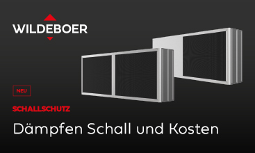 Ein Werbebanner für Wildeboer mit dem Text 