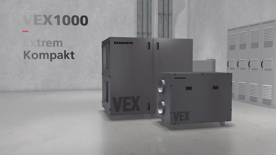 Die neue Kompaktlüftungsgeräteserie VEX1000 – Coming Soon