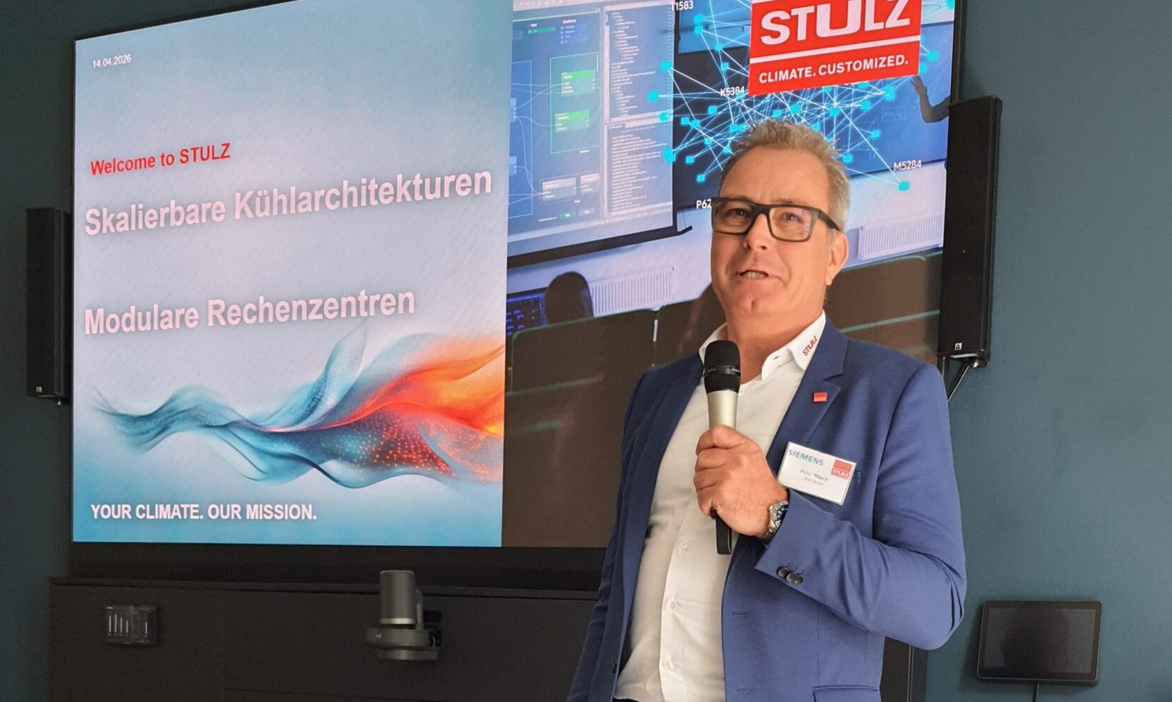 Gleichstromversorgung und Flüssigkeitskühlung für Rechenzentren