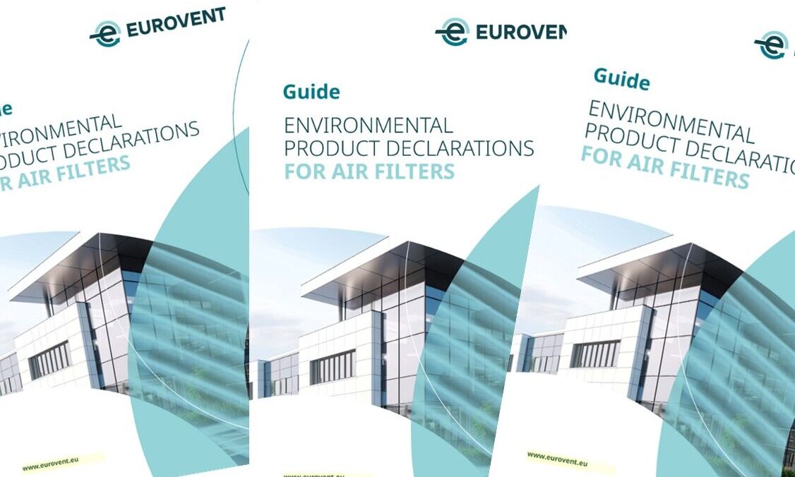 Eurovent veröffentlicht Leitfaden zu EPDs für Luftfilter