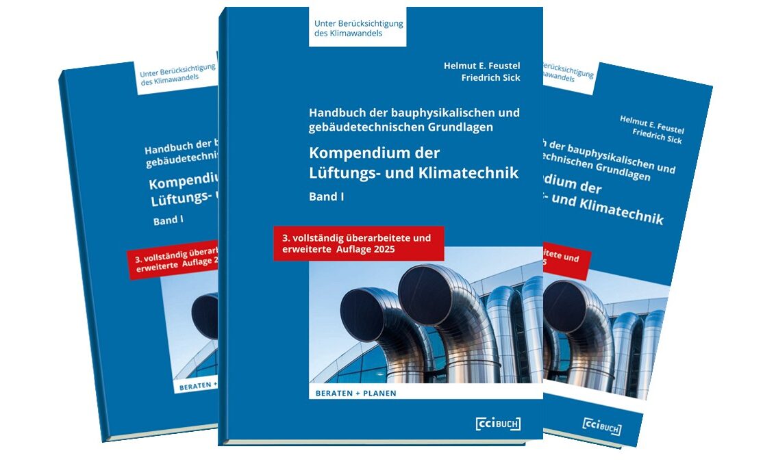 Fachbuchtag August: Kompendium der Lüftungs- und Klimatechnik