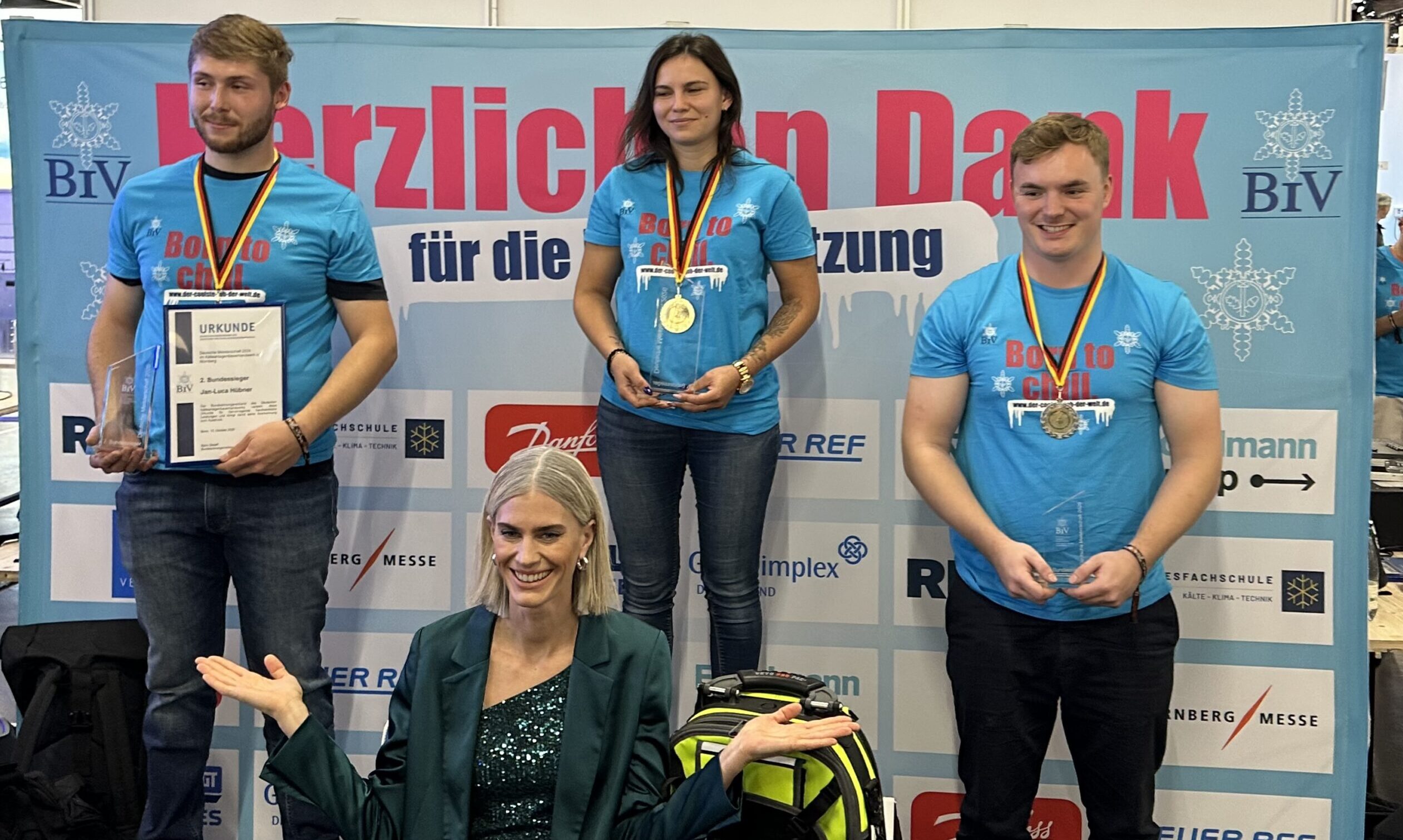 Erste Deutsche Meisterin im Kälteanlagenbauerhandwerk gekürt