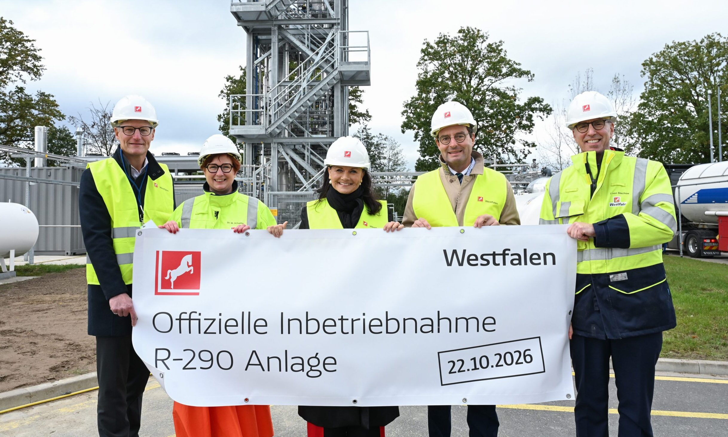 Westfalen nimmt Kältemittel-Anlage in Münster in Betrieb